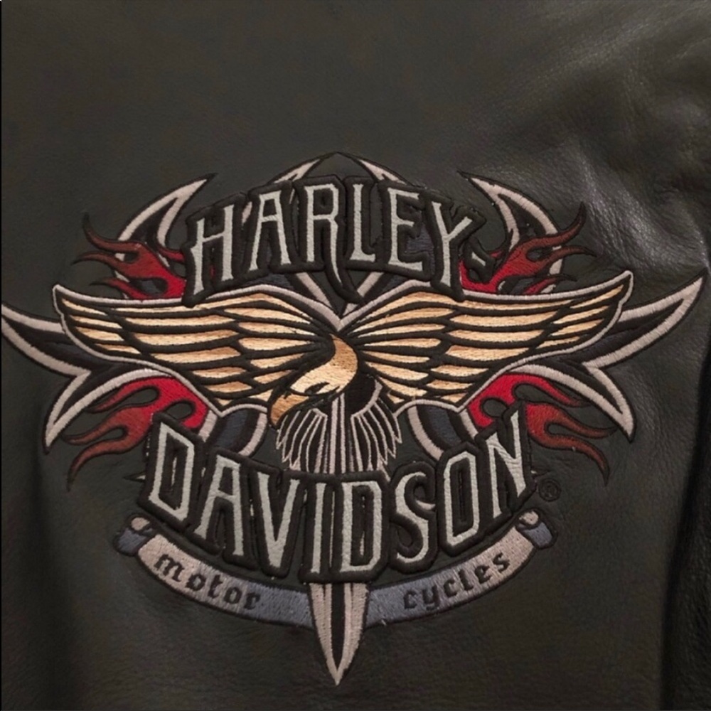 NEWโ๏ธHarley Davidson Leather Jacket - Picture 2 of 7